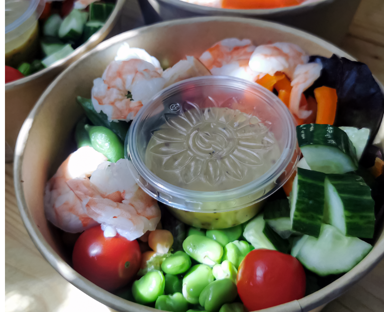Bowl garnélával